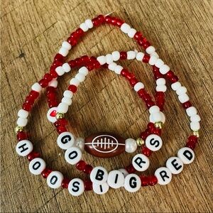 Indiana Hoosiers Football Bracelets